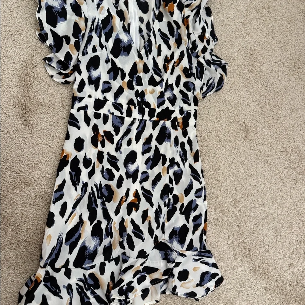 Stylish Leopard Print Dress - Picture 1 of 4